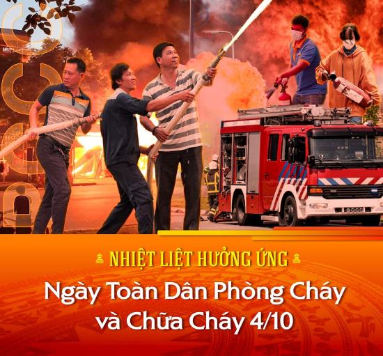 🔥 NGÀY TOÀN DÂN PHÒNG CHÁY CHỮA CHÁY 4/10! 🔥