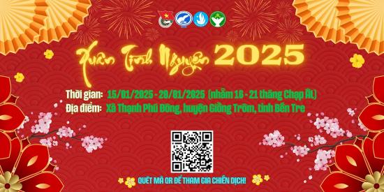 ❤️‍🔥 CHIẾN DỊCH XUÂN TÌNH NGUYỆN 2025 - LINK ĐĂNG KÝ THAM GIA ❤️‍🔥