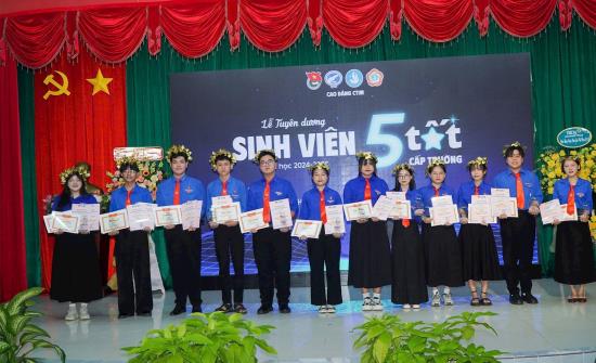 🌟 TUYÊN DƯƠNG "SINH VIÊN 5 TỐT" CẤP TRƯỜNG 🌟