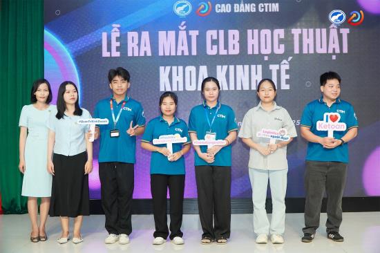 Khoa Kinh tế CTIM ra mắt hệ thống các CLB học thuật – Bệ phóng cho thế hệ sinh viên năng động và bản lĩnh