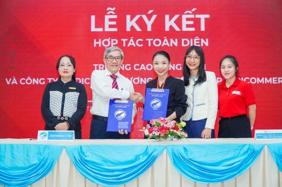 Cao đẳng CTIM ký kết hợp tác chiến lược với WinCommerce: Mở rộng cơ hội việc làm cho sinh viên