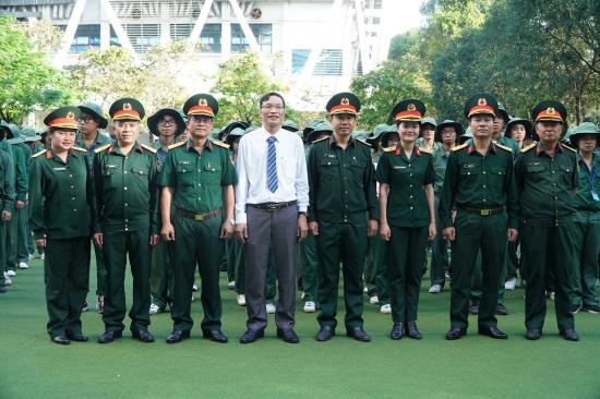 Lễ khai giảng môn học Giáo dục quốc phòng và an ninh năm học 2025 - 2026