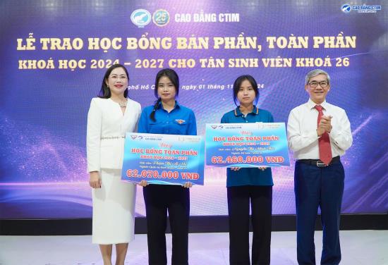 Các chương trình học bổng tại Cao đẳng CTIM