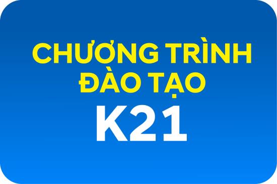Chương trình đào tạo Cao đẳng chính quy Khóa 21 (2019-2022)