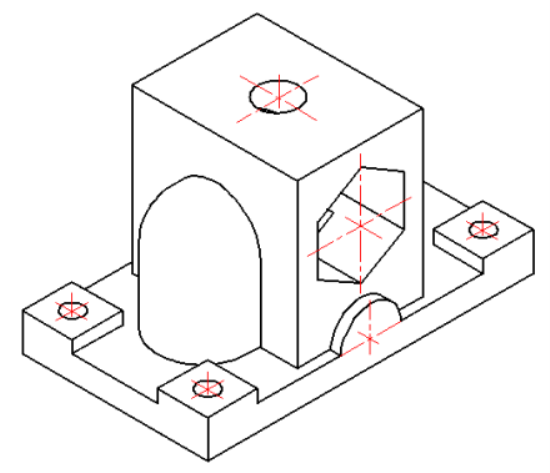 VẬT THỂ 3D (Chi tiết máy: Thân Máy)