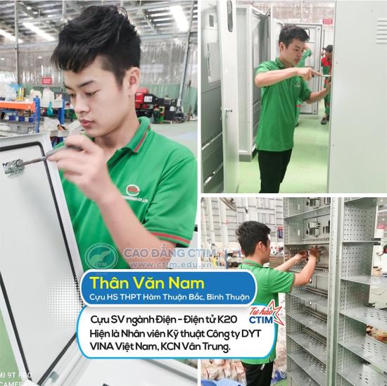 Thân Văn Nam - Cựu  HS THPT Hàm Thuận Bắc tỉnh Bình Thuận