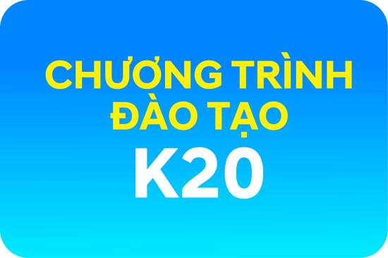 Chương trình đào tạo Cao đẳng chính quy Khóa 20 (2018-2021)