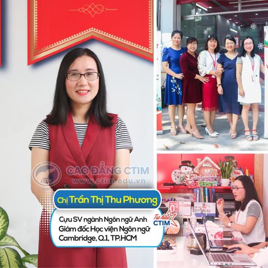 Trần Thị Thu Phương - Giám đốc học viện Ngôn ngữ Cambrige, Quận 1, TPHCM