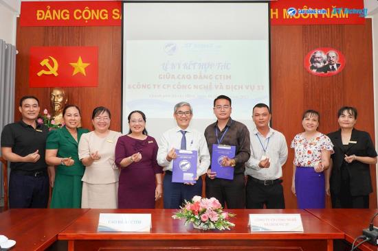 Sinh viên CTIM nhận tài trợ lớn từ Công ty Cổ phần Công nghệ và Dịch vụ 3T