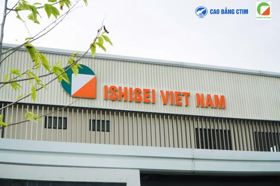 Sinh viên ngành Cơ khí CTIM bước vào hành trình mới tại Công ty TNHH Ishisei Việt Nam