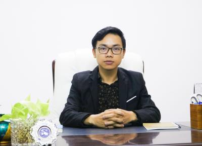 Phan Đình Chuyền - cựu SV K.10 ngành CNTT - Giám đốc Công ty TNHH Truyền thông và  Quảng cáo Siêu Kinh doanh