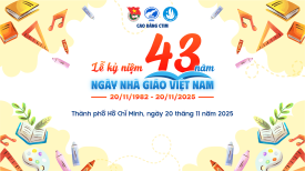 🌻TUỔI TRẺ CTIM - CHUỖI SỰ KIỆN NHÂN NGÀY NHÀ GIÁO VIỆT NAM 20/11 🌻