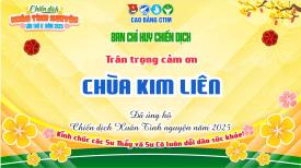 💞 CHIẾN DỊCH XUÂN TÌNH NGUYỆN 2025 - NHỮNG TẤM LÒNG VÀNG 💞