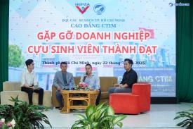 MEETING WITH ENTERPRISES & SUCCESSFUL ALUMNI: INSPIRATION AND FUTURE CONNECTIONS FOR CTIM K27 FRESHMEN