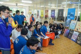 BUỔI CHẤM ĐIỂM ĐỒ ÁN MÔN “NGHỆ THUẬT CHỮ” – SINH VIÊN THIẾT KẾ ĐỒ HỌA K26 MANG ĐẾN NHỮNG TÁC PHẨM ĐẦY SÁNG TẠO