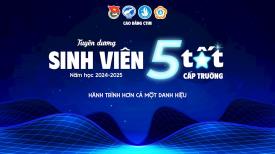 🌟 CÔNG BỐ DANH SÁCH SINH VIÊN ĐẠT DANH HIỆU "SINH VIÊN 5 TỐT" CẤP TRƯỜNG - NĂM HỌC 2024-2025 | TÔN VINH NHỮNG GƯƠNG SÁNG TIÊU BIỂU CỦA TUỔI TRẺ CTIM 🌟