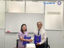 Cao đẳng CTIM ký kết hợp tác với Công ty TNHH Cơ khí Chính xác Nhà Bè