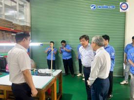 SINH VIÊN CƠ KHÍ K26 CTIM THAM QUAN THỰC TẾ DOANH NGHIỆP