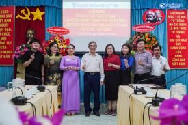 Vinh dự chào đón Đảng Ủy các khu Chế xuất và Công nghiệp TP.HCM đến Chúc mừng ngày Nhà giáo Việt Nam 20/11