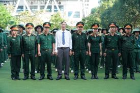 Lễ khai giảng môn học Giáo dục quốc phòng và an ninh năm học 2025 - 2026