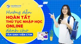 HƯỚNG DẪN HOÀN THÀNH THỦ TỤC NHẬP HỌC CHO THÍ SINH K27