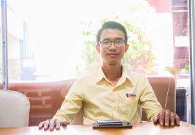 Cựu SV ngành Điện - Điện tử, hiện là Giám đốc Điều hành của Cty TNHH Kỹ Thuật Triệu Lê