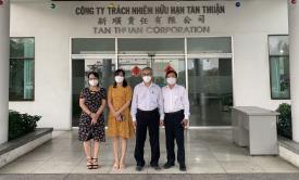 Trường Cao đẳng CTIM ghé thăm Công ty TNHH Tân Thuận (TTC)
