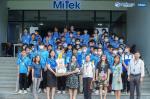 Sinh viên Điện điện tử và Cơ khí CTIM tham quan MiTek Việt Nam. (Công ty 100% vốn đầu tư từ Mỹ)