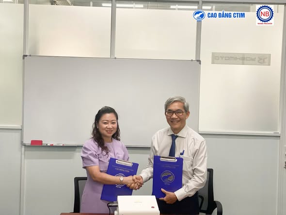 Cao đẳng CTIM ký kết hợp tác với Công ty TNHH Cơ khí Chính xác Nhà Bè
