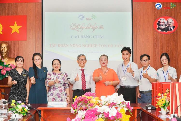 TẬP ĐOÀN NÔNG NGHIỆP CON CÒ VÀNG KÝ KẾT HỢP TÁC TUYỂN DỤNG VỚI TRƯỜNG CAO ĐẲNG CTIM