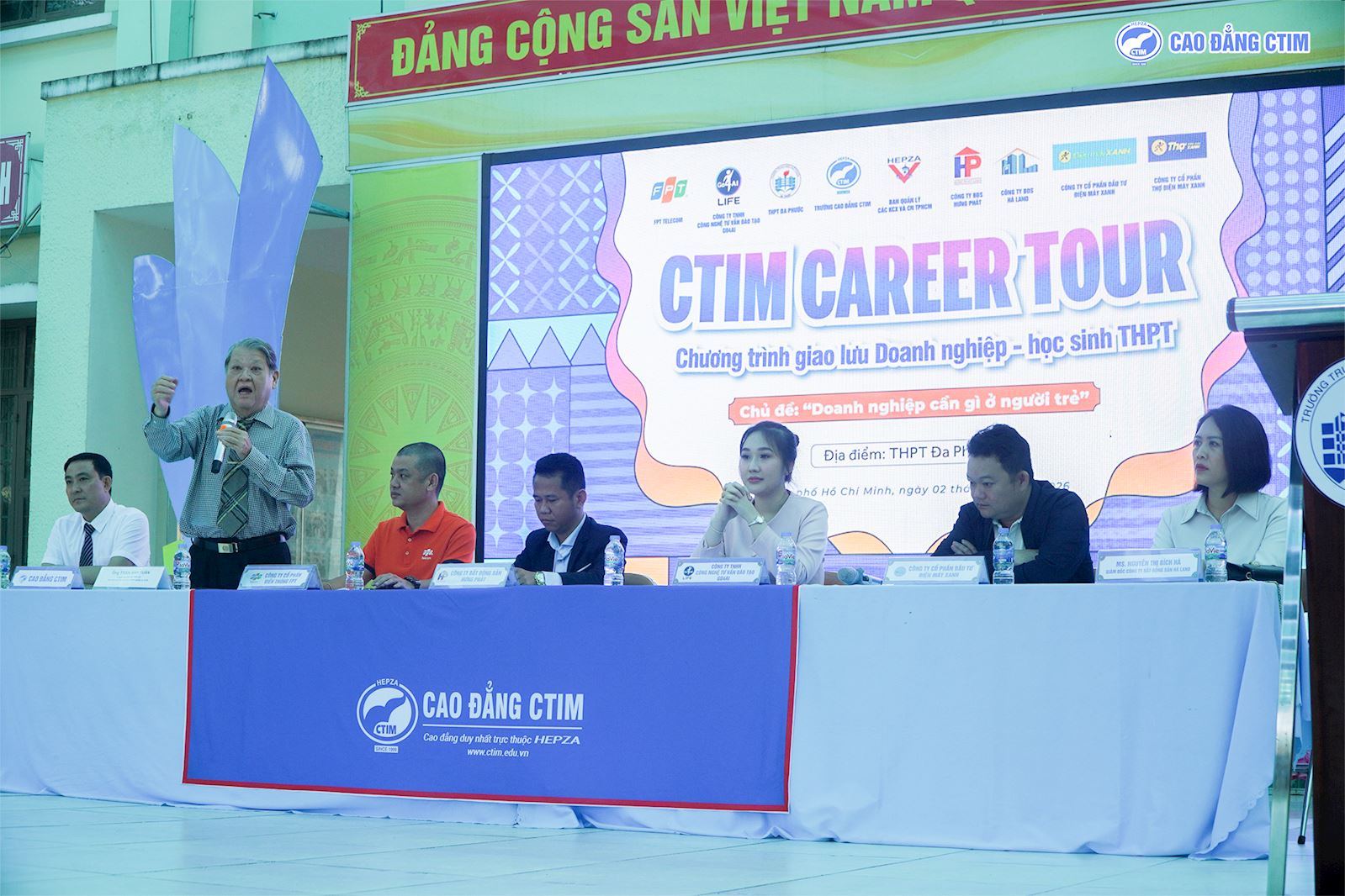 CTIM CAREER TOUR – Giao lưu doanh nghiệp và học sinh THPT tại Trường ...
