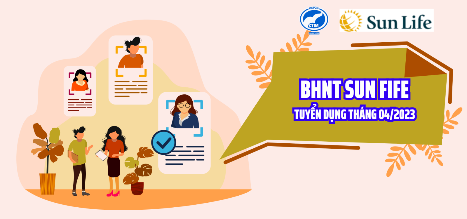 Công ty TNHH BHNT Sun Life Việt Nam tuyển dụng 04/2024