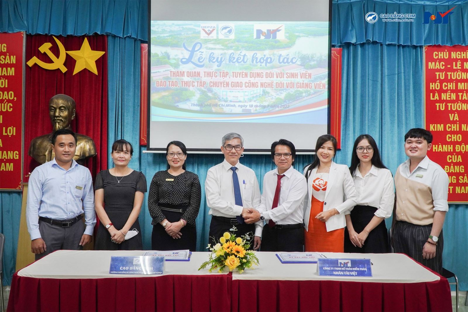 Công ty TNHH Kế toán Kiểm toán Nhân Tài Việt hợp tác tuyển dụng sinh viên CTIM