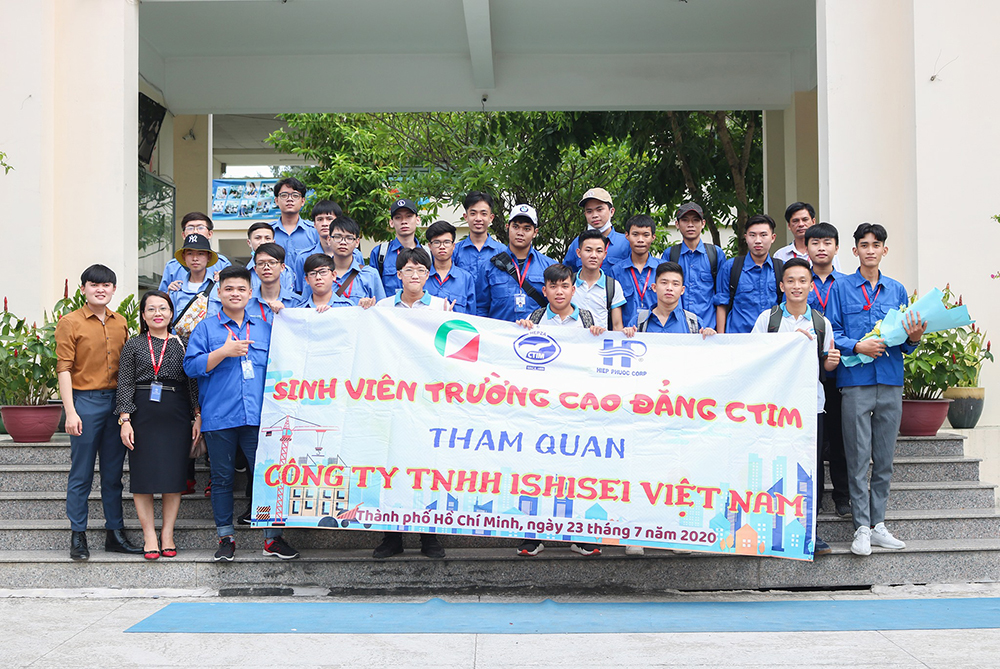 Sinh viên Khối Kỹ thuật K21 tham quan và trải nghiệm thực tế tại Công ty TNHH ISHISEI Việt Nam